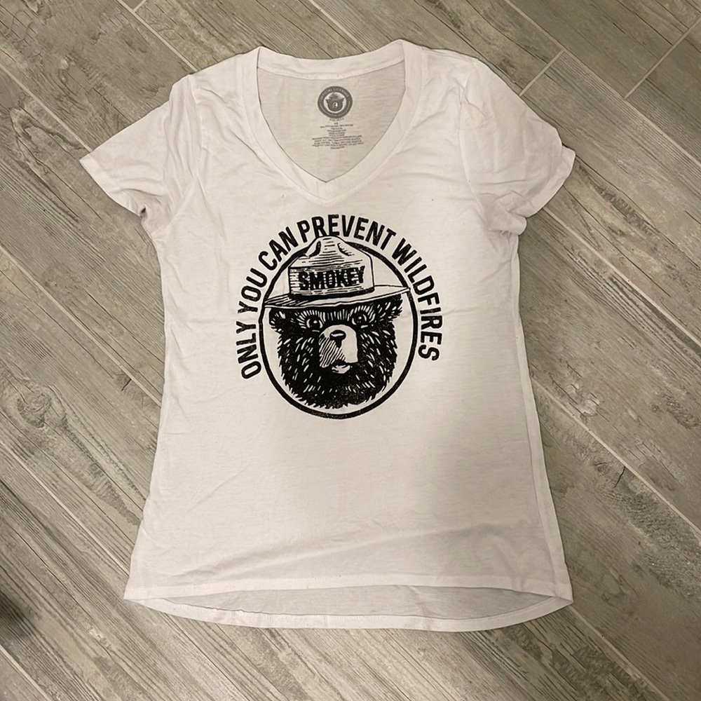Smokey The Bear Officially Licensed Tee